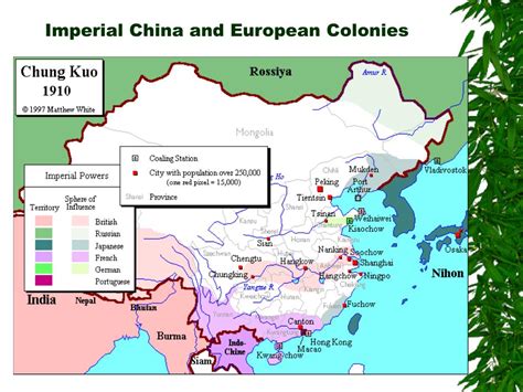 how many colonies are in china in 1830